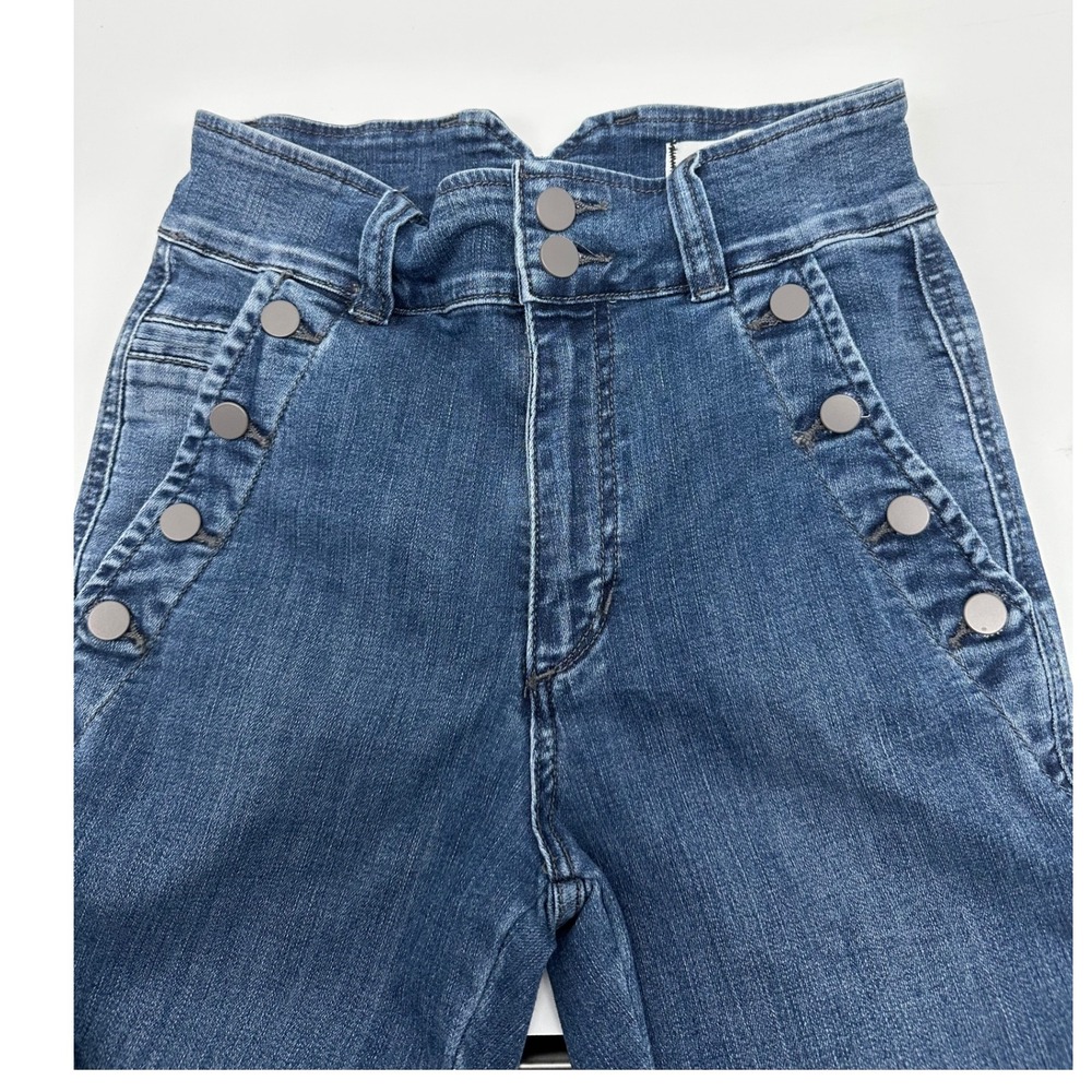 ARTICLES OF SOCIETY Village Park Denim Jeans Women's 26 Blue High Rise Skinny - Picture 3 of 11